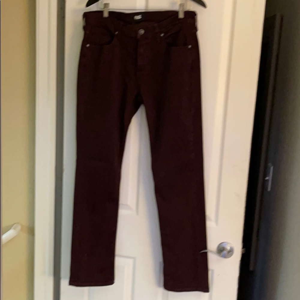 Paige federal - 33x34 -maroon
